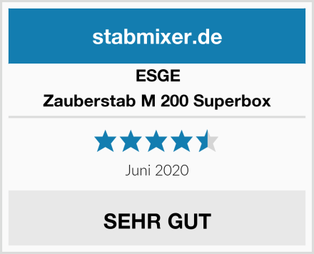 ESGE Zauberstab M 200 Superbox Test